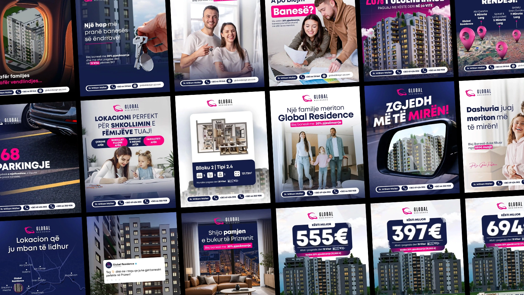Global Residence Social Media